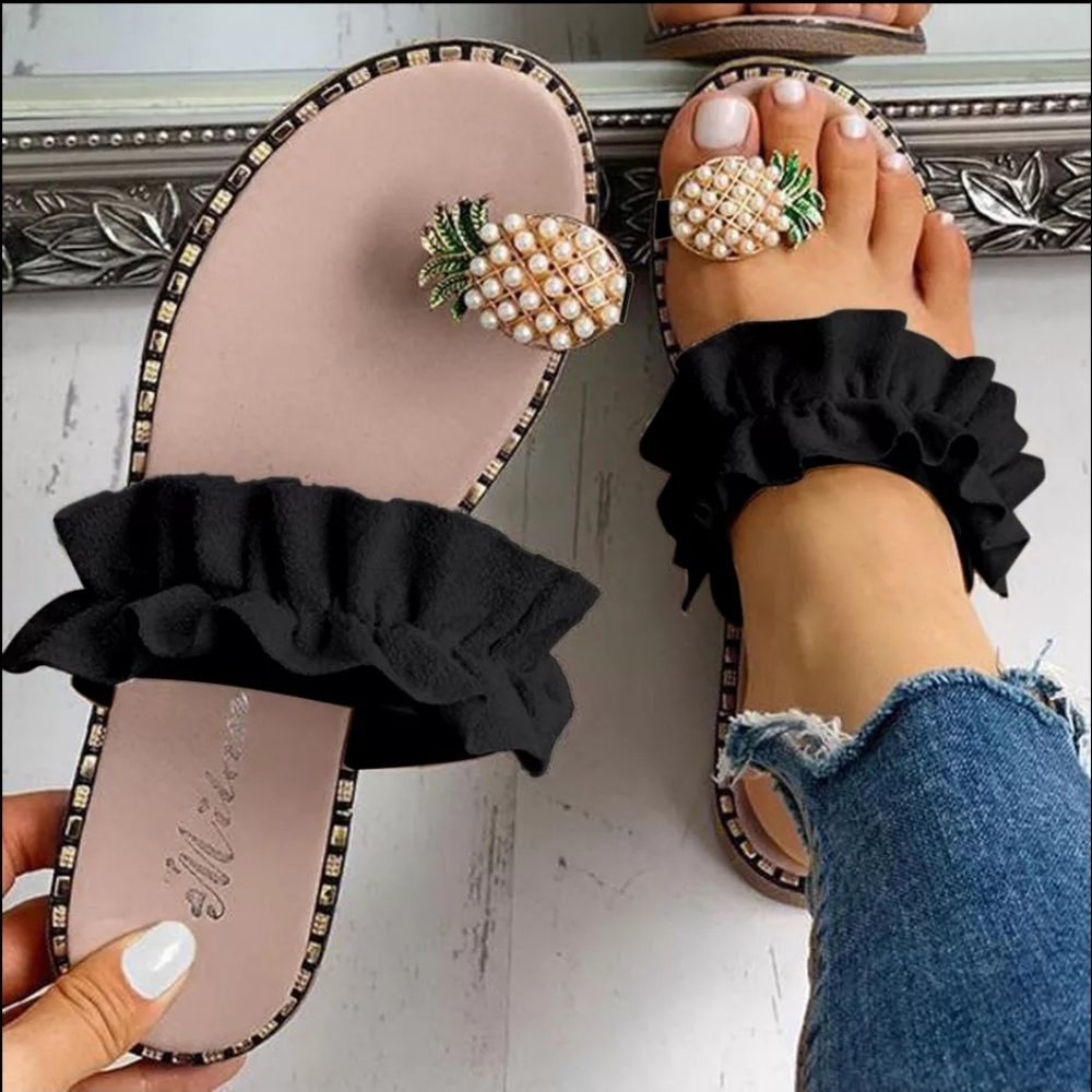 Women SlipperGREEN, ALL BLACK, LEOBARD SKIN 13/43.